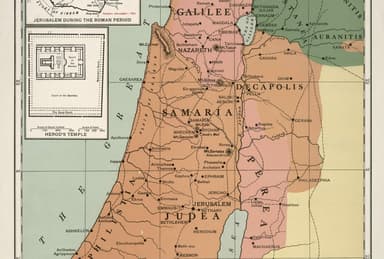 The Long Postbiblical History of “Judea and Samaria”